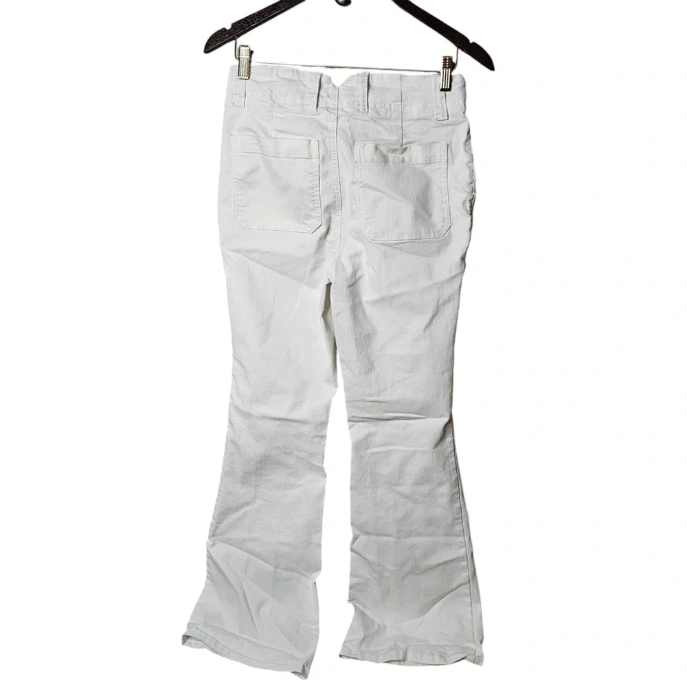 Maurice’s White Bootcut 6 Regular Denim Jeans Work Pants Flare - Picture 6 of 6